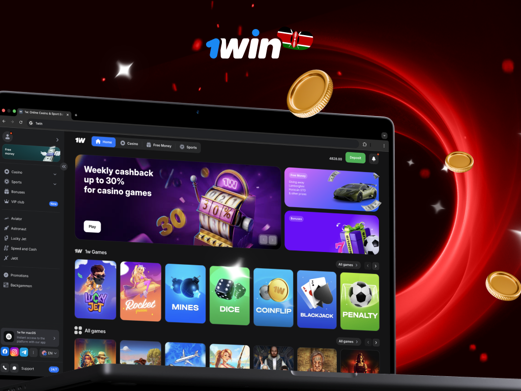 1Win Kenya: 12,000+ Slots & Games, Best Progressive Jackpots, Aviator